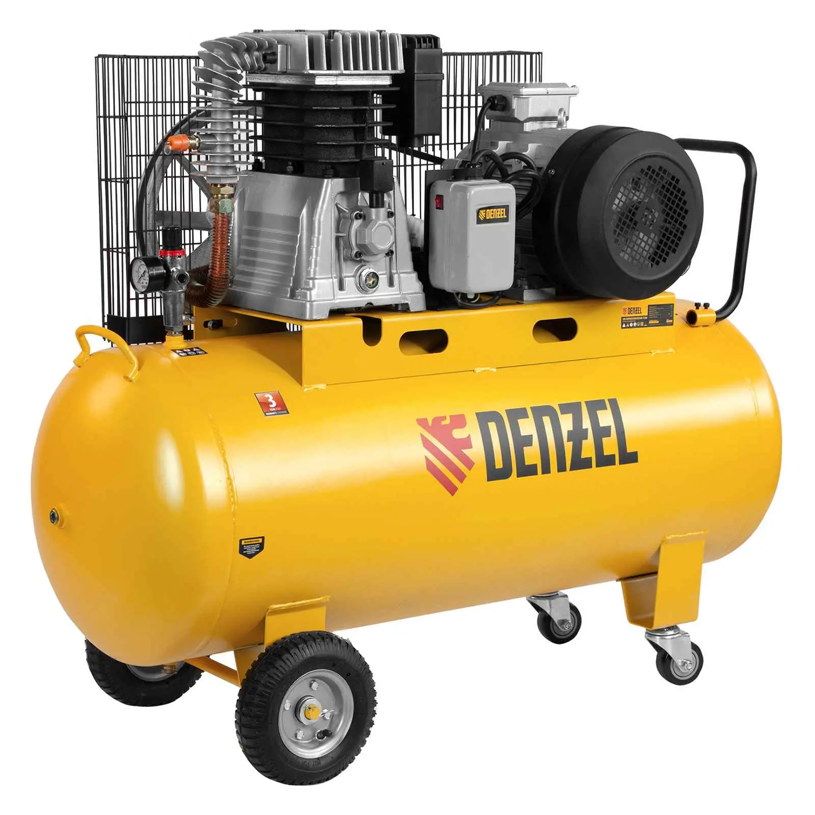 Компрессор воздушный Denzel BCI5500-T/200