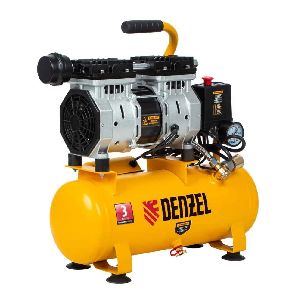 Компрессор воздушный Denzel DLS650/10